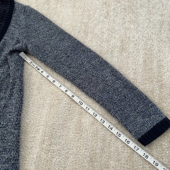 Karen Scott Blue Open Front Cardigan Sweater S - Picture 7 of 8